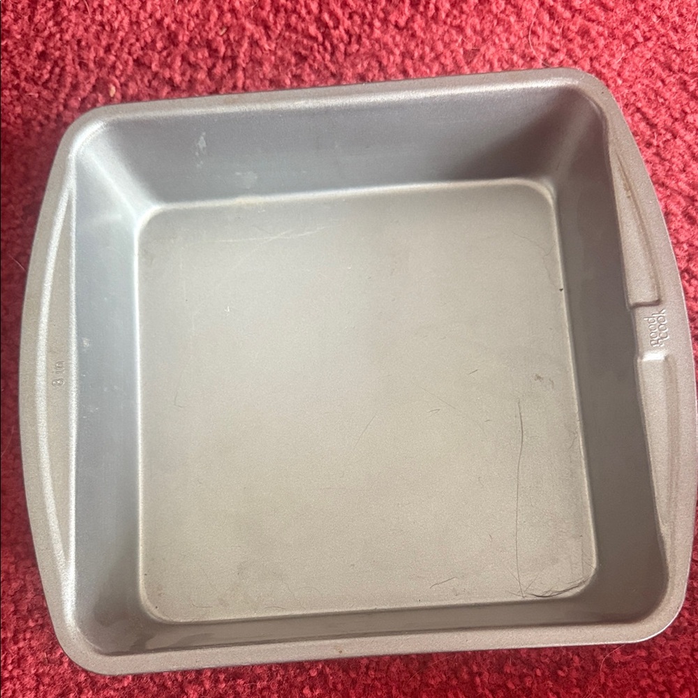 Non-Branded Silver Square Bake Pan - Heavy Duty Nonstick